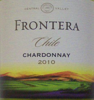 Concha y Toro - Chardonnay Central Valley Frontera 2019 (750ml) (750ml)